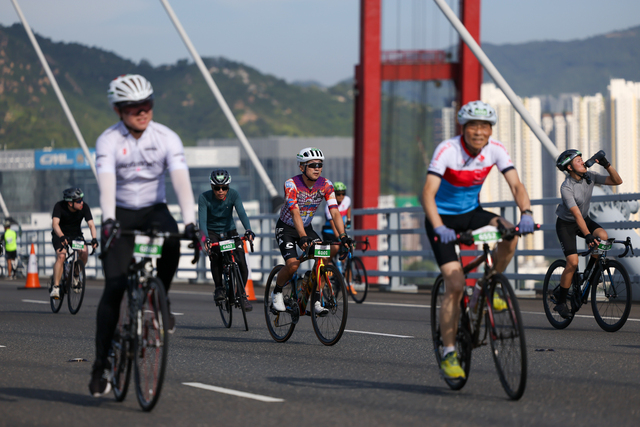 241013 0855 Cyclothon 昂船洲大橋2