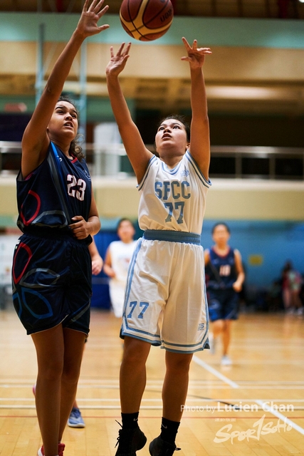 2019-11-05 Interschool basketball girls A grade 0105