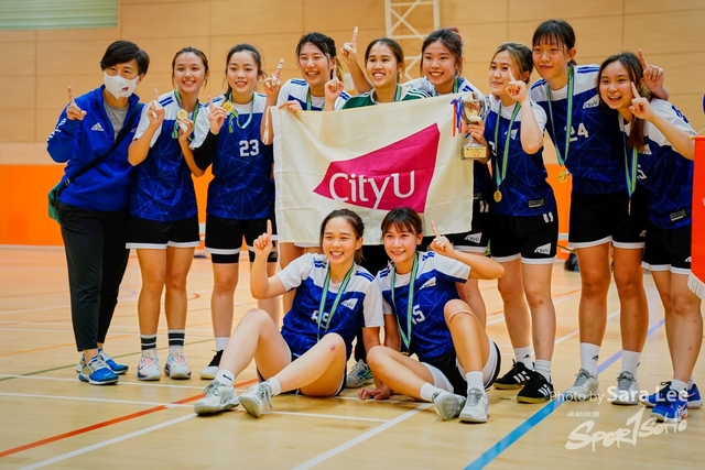 香港大專盃女子手球冠軍賽SaraLee240