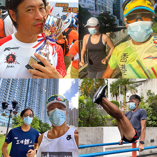 悠閒跑在數碼港